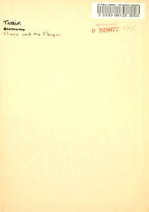 The Prince and The Pauper, p. ii