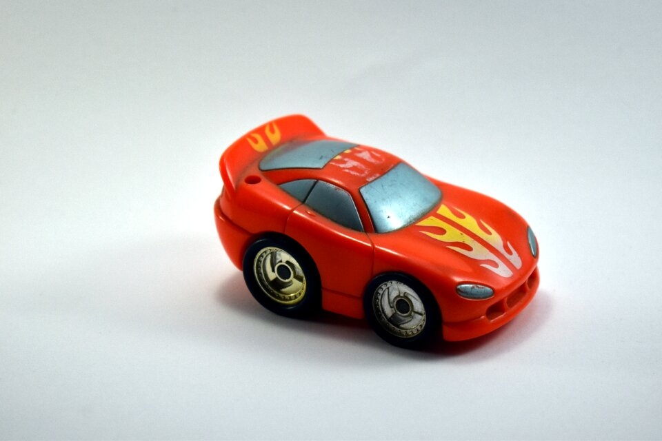 Toy model car plastic