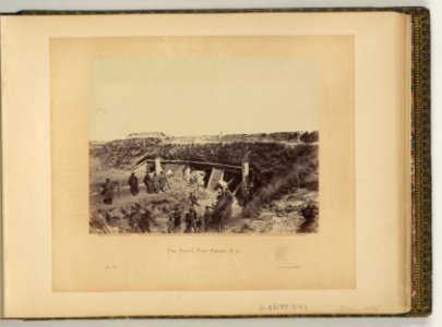 The pulpit, Fort Fisher, N.C. - negative by T.H. O'Sullivan, positive by A. Gardner. LCCN2007685817