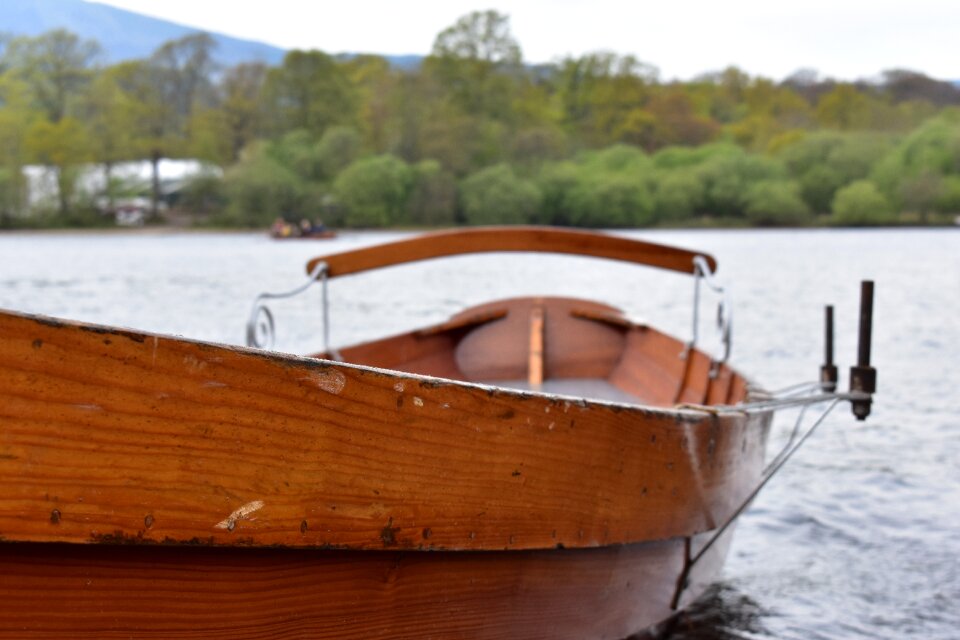 Wooden lake lake district