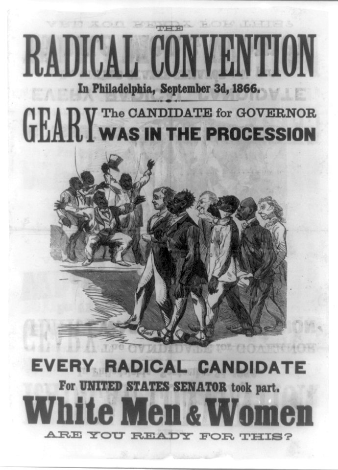 The Radical Convention in Philadelphia, September 3d, 1866 LCCN2008661699