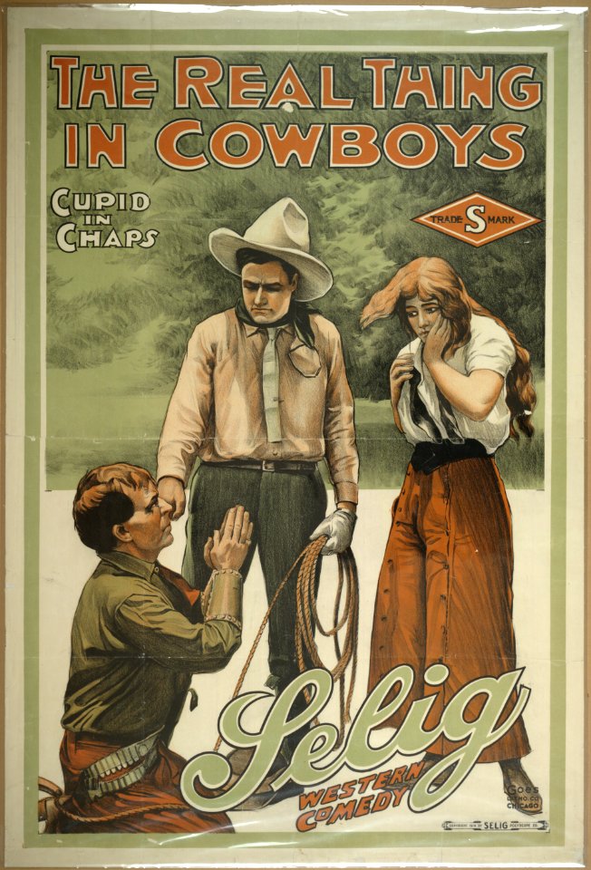 The Real thing in cowboys cupid in chaps. LCCN92522370