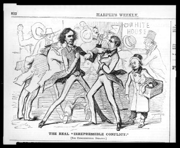 The real irrepressible conflict-(See Congressional debates) LCCN2002735886
