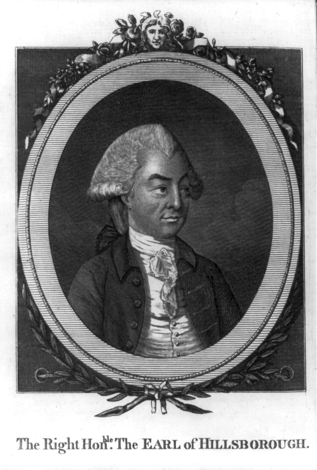 The right honble. the Earl of Hillsborough LCCN2003675606