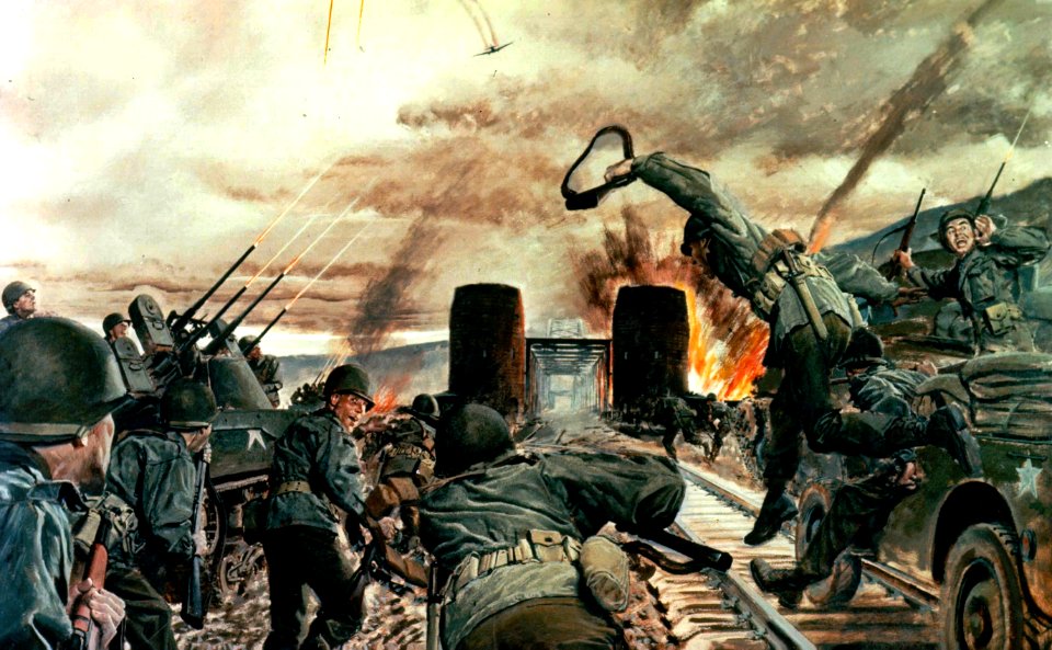 The Remagen Bridgehead - 7 March 1945 DA Poster 21-32