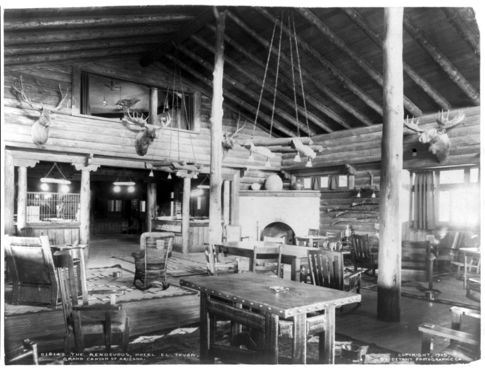 The Rendevous, Hotel El Tovar, Grand Canyon of Arizona LCCN2003689049