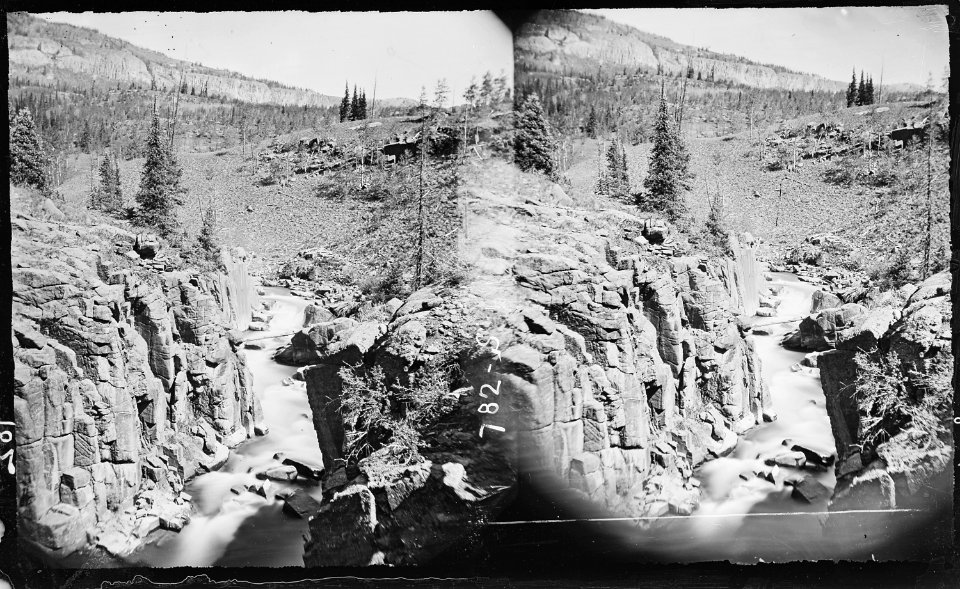 The Rio Grande, near Lost Trail Creek. San Cristobal Quadrangle. Hinsdale County, Colorado. - NARA - 517573