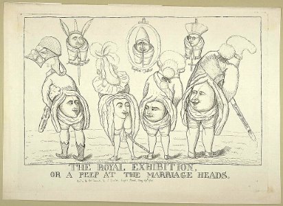 The royal exhibition, or a peep at the marriage heads