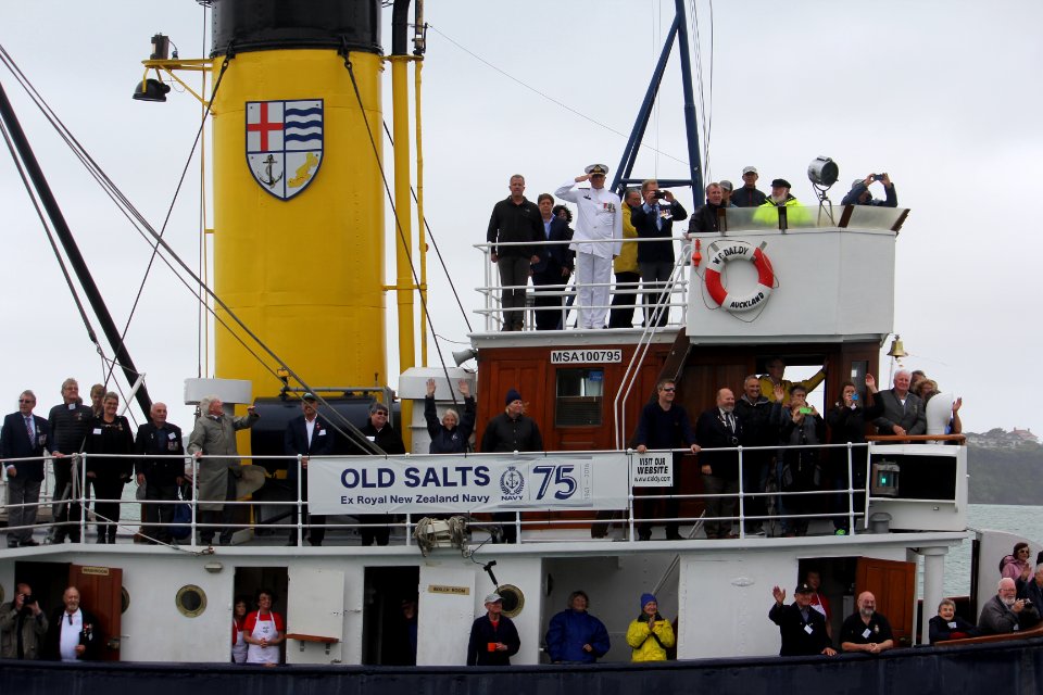 The Royal New Zealand Navy’s 75th Birthday celebrations - Auckland, 2016 (30322914944)
