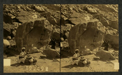 The rock struck by Moses, Mt. Sinai LCCN2004672853