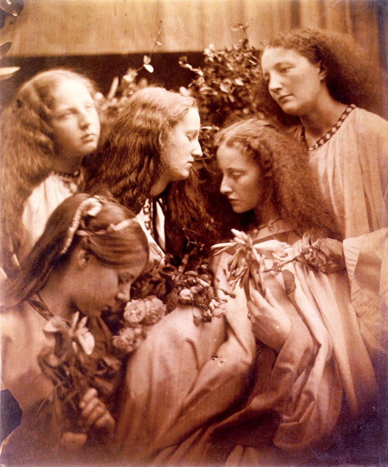 The Rose bud garden of girls, by Julia Margaret Cameron