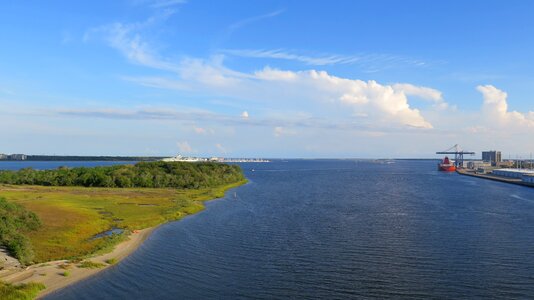 Clear sky cruise the shore