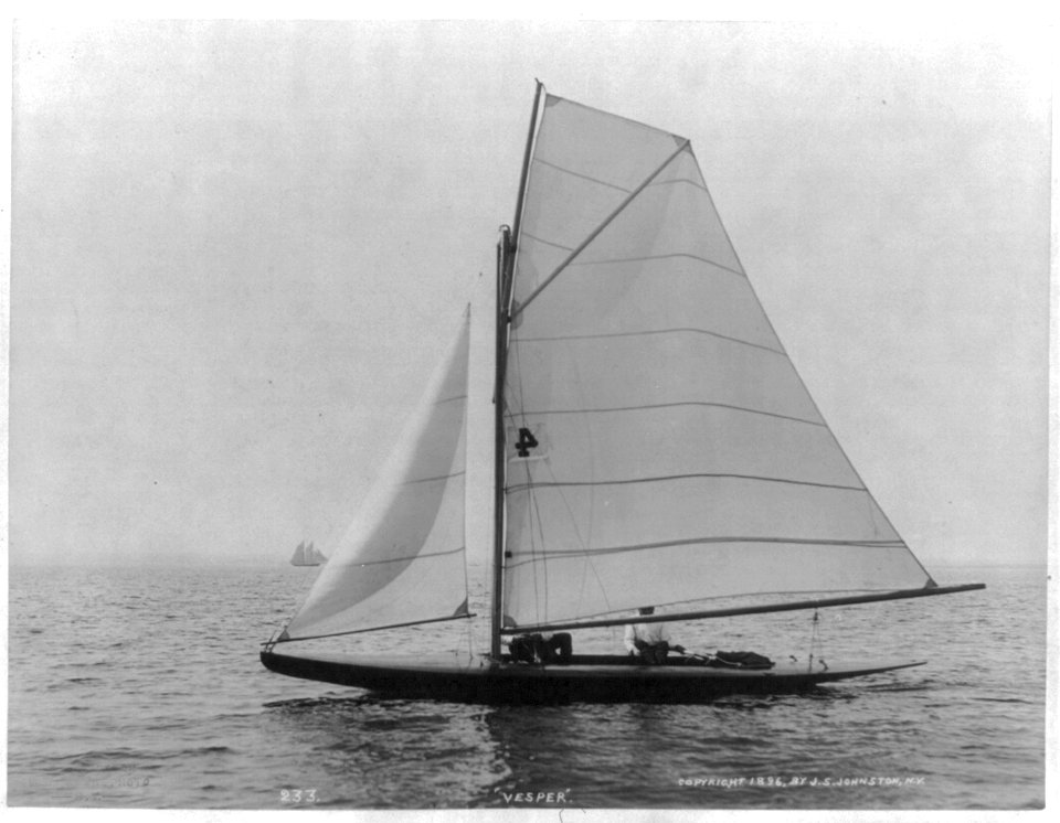The sailboat Vesper LCCN2006677428