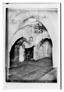 The Samaritans of Nablus (Shechhem). The Samaritan synagogue LOC matpc.14428