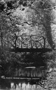 The Rustic Bridge, Roath Park, Cardiff (4785943)