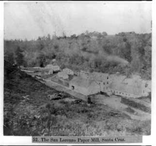 The San Lorenzo Paper Mill, Santa Cruz LCCN2002724170