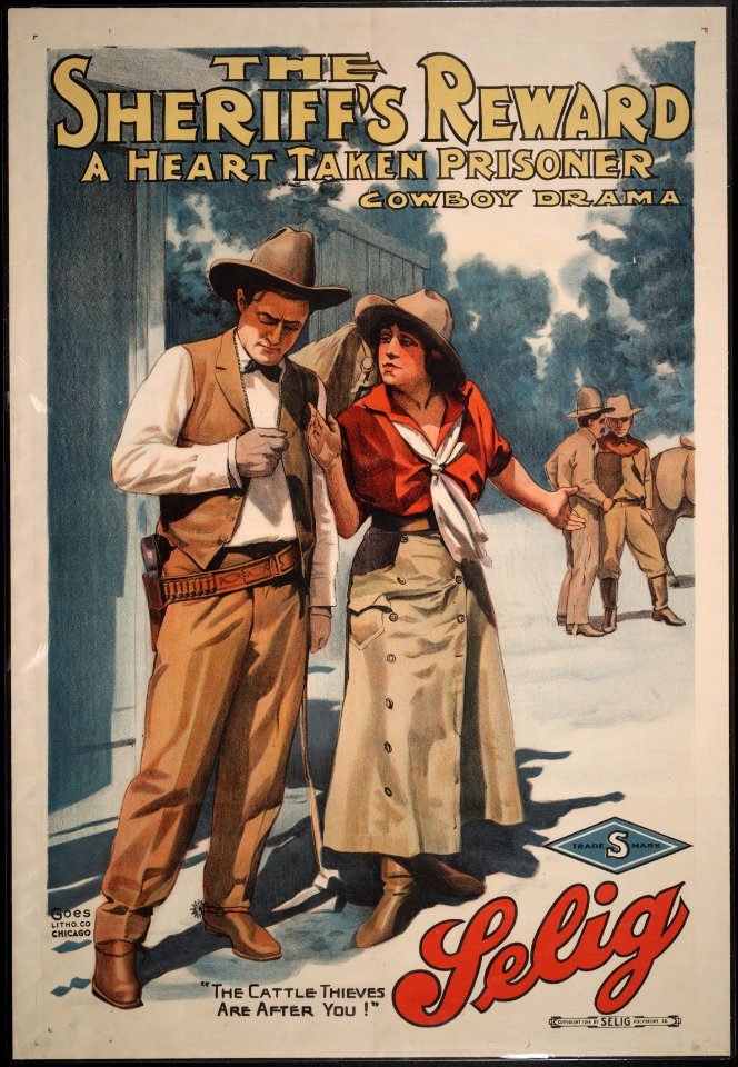 The Sheriff's reward A heart taken prisoner - Cowboy drama - - Goes Litho. Co., Chicago. LCCN93503660