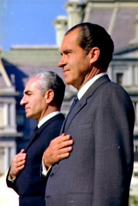 The Shah of Iran and President Nixon - NARA - 194301