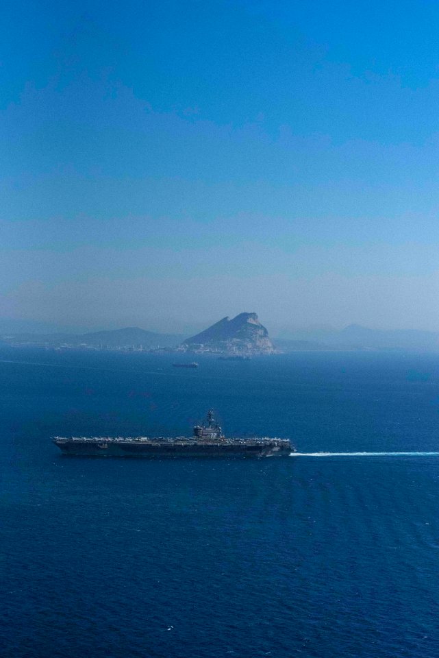 The ship and its carrier strike group are conducting naval operations in the U.S. 6th Fleet area of operations in support of U.S. national security interests in Europe and Africa. (36131142266)