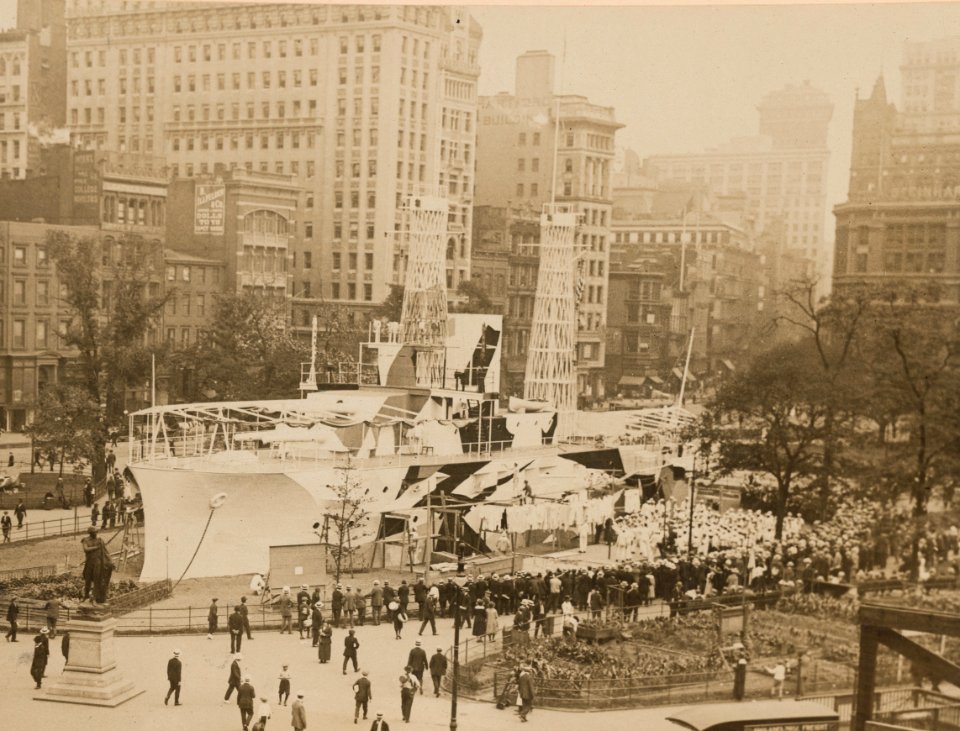 The ship Recruit in Union Square in NYC