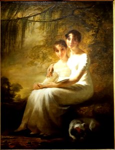 The Sisters (Georgina and Elizabeth Reay), by George Watson, Scottish, c. 1810, oil on canvas - John and Mable Ringling Museum of Art - Sarasota, FL - DSC00818 photo
