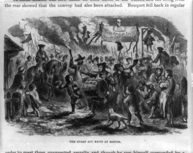 The Stamp Act riots in Boston LCCN2006682659