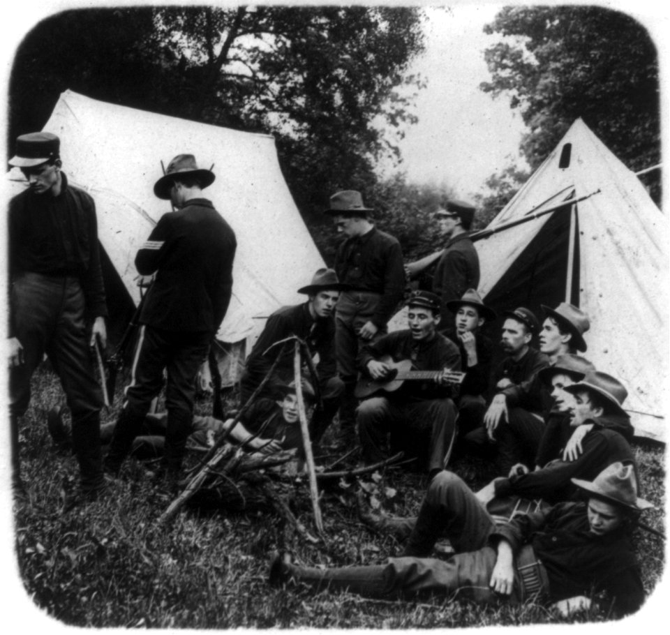 The songs the boys are singing in the camps to-night LCCN2005689092