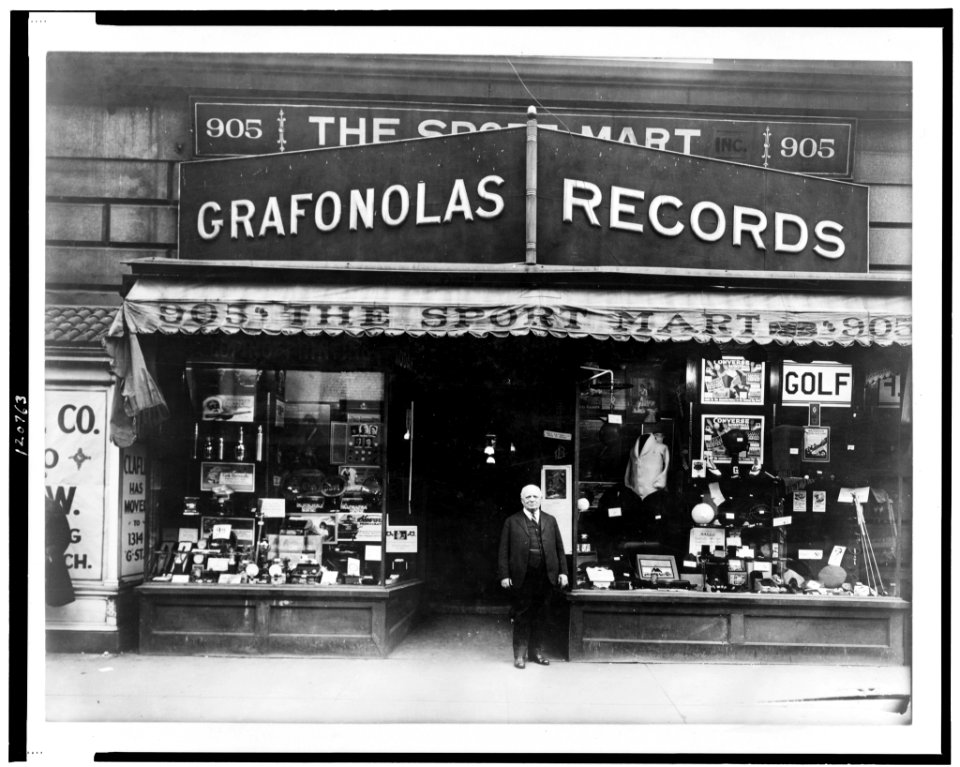 The Sport Mart, a sporting goods store at 905 F Street, N.W., Washington, D.C. LCCN98507144
