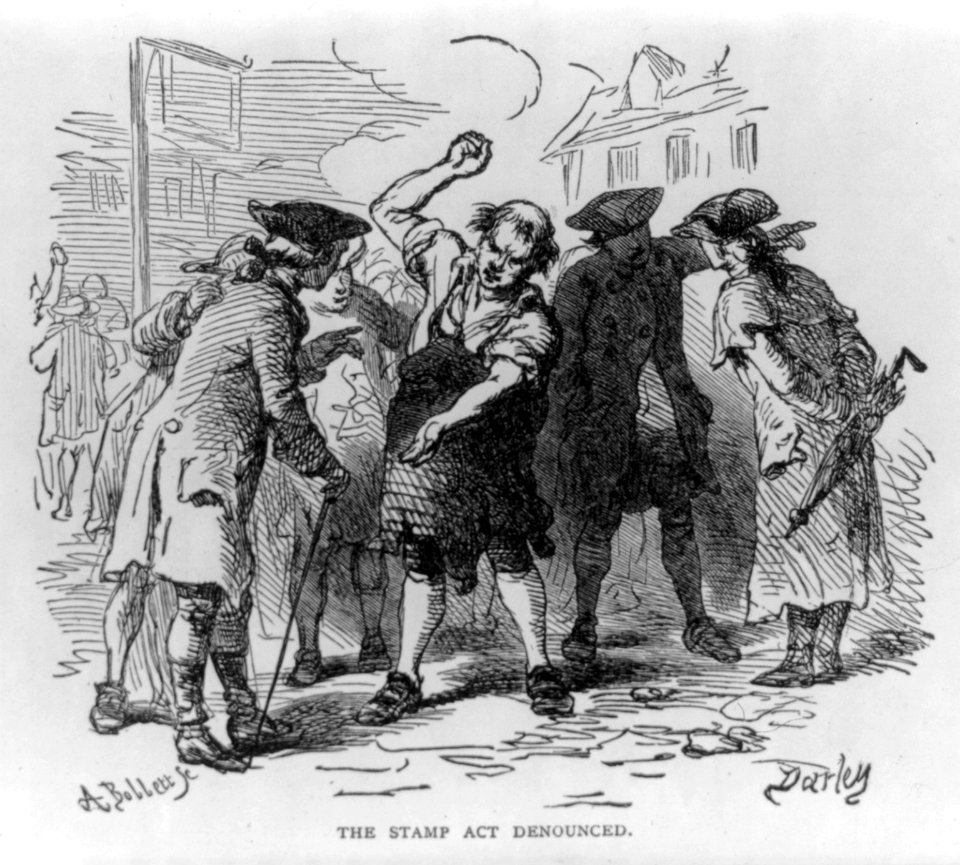 The Stamp Act denounced LCCN2006679820