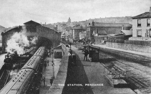 The station, Penzance