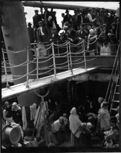 The Steerage MET DP232922, grayscale photo