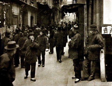 The Street of the Gamblers Genthe