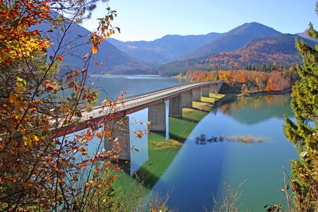 Autumn bavaria lake photo