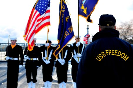 The Sullivans Division Naval Sea Cadet Corps Buffalo, N.Y., color guard