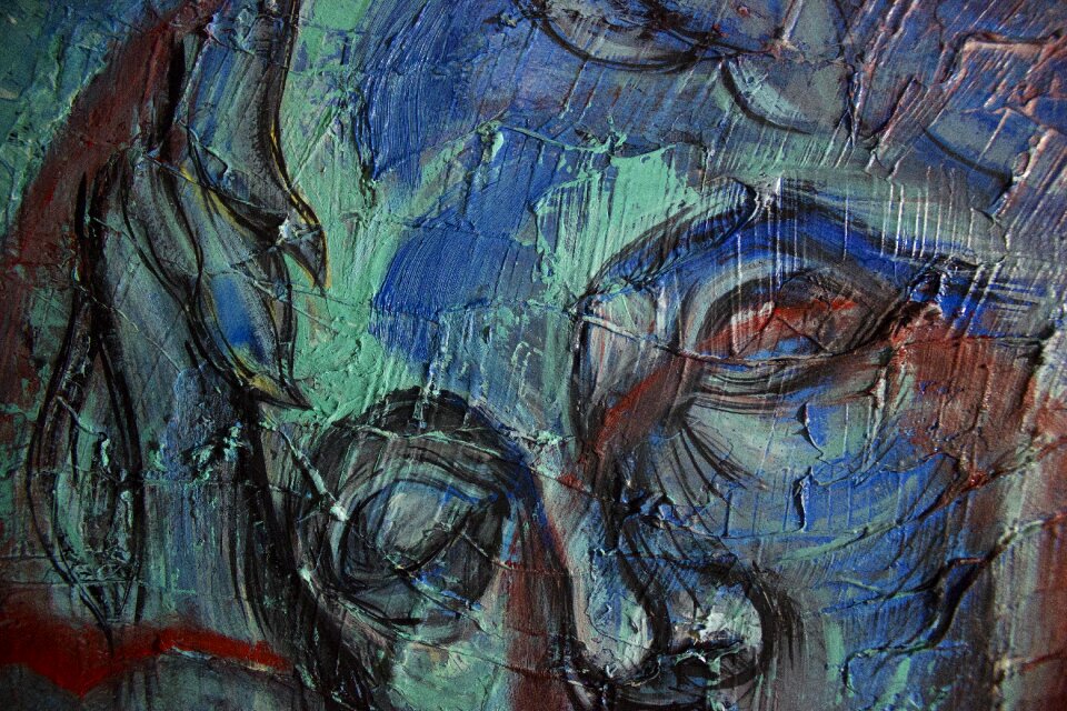 Piece of art wall palette