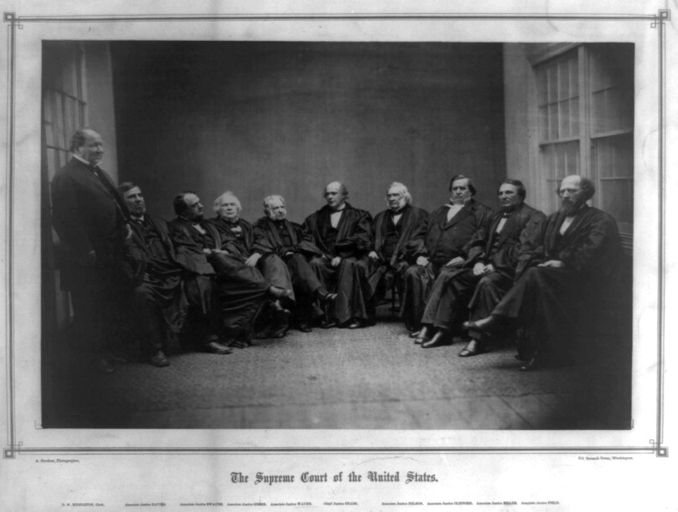 The Supreme Court of the United States - A. Gardner, photographer. LCCN2002698712