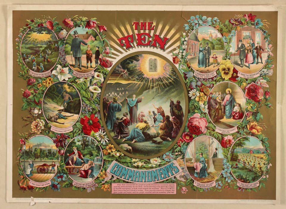 The ten commandments LCCN2016649571