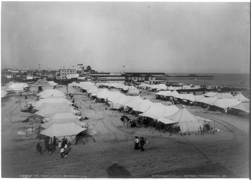 The Tent City at Rockaway, L.I. LCCN2002699587