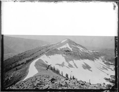 The Teton range. Lincoln County, Wyoming - NARA - 516772