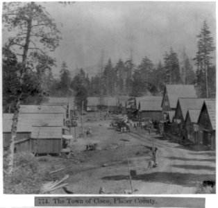 The town of Cisco, Placer County LCCN2002723592