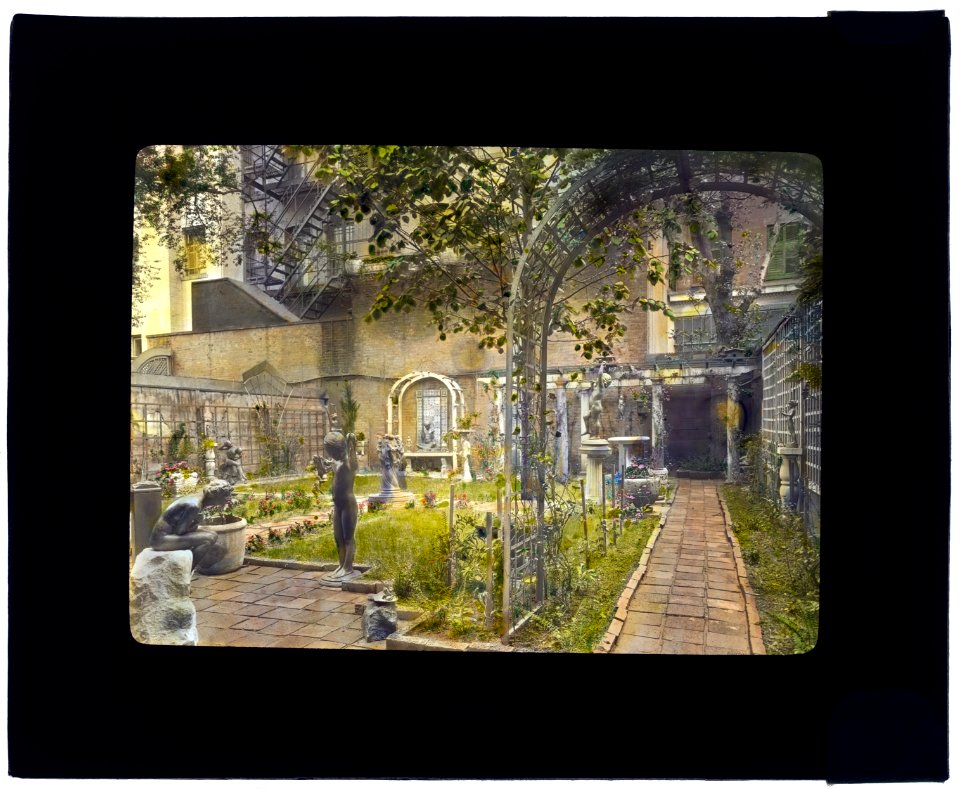 The Touchstone Garden, New York, New York. Sculpture exhibition LCCN2008687348