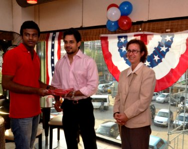 The U.S Consulate Chennai celebrated its two-year anniversary on Facebook with U.S. Consul General Jennifer McIntyre, actors Bharath Srinivasan and Jeyam Rav24i