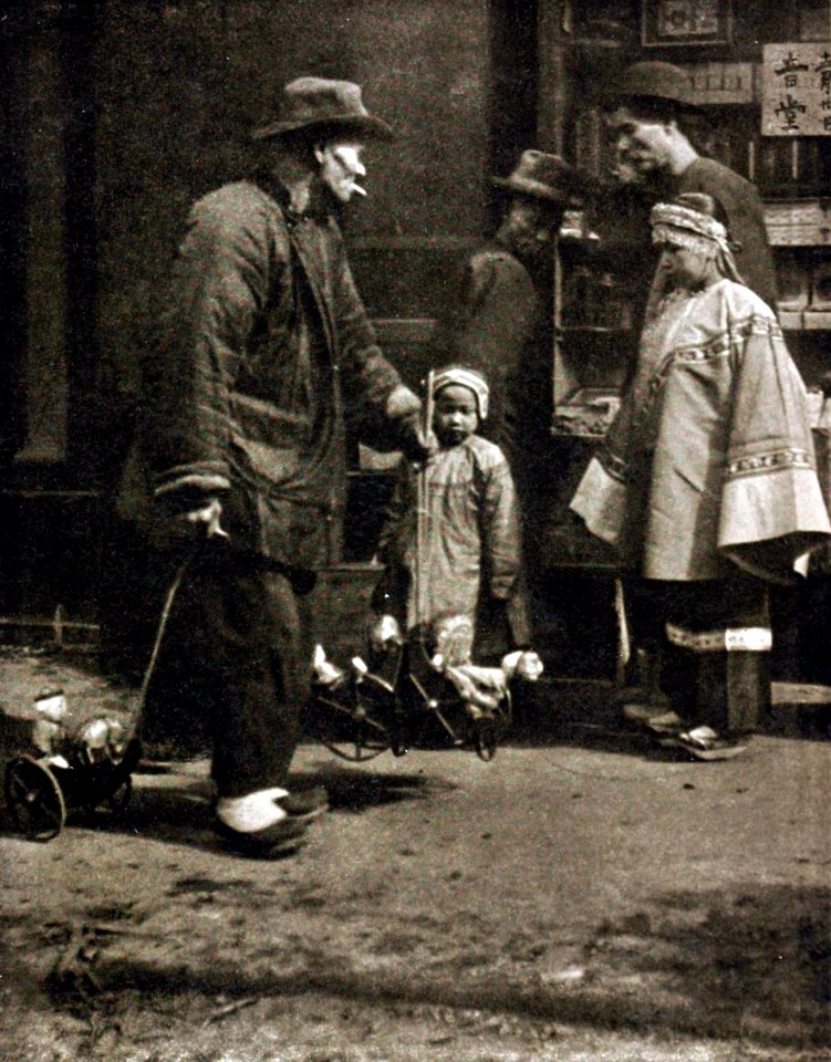The Toy Peddler Genthe