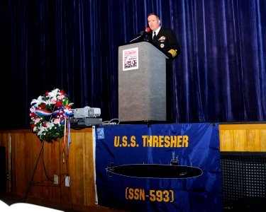 The U.S. Navy submarine USS Thresher is remembered. (8630725613)