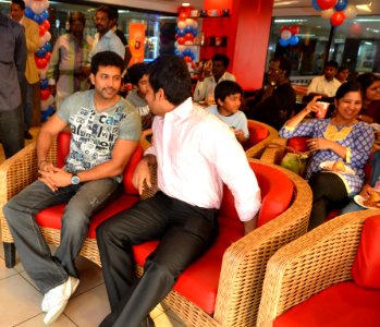 The U.S Consulate Chennai celebrated its two-year anniversary on Facebook with U.S. Consul General Jennifer McIntyre, actors Bharath Srinivasan and Jeyam Ravi07