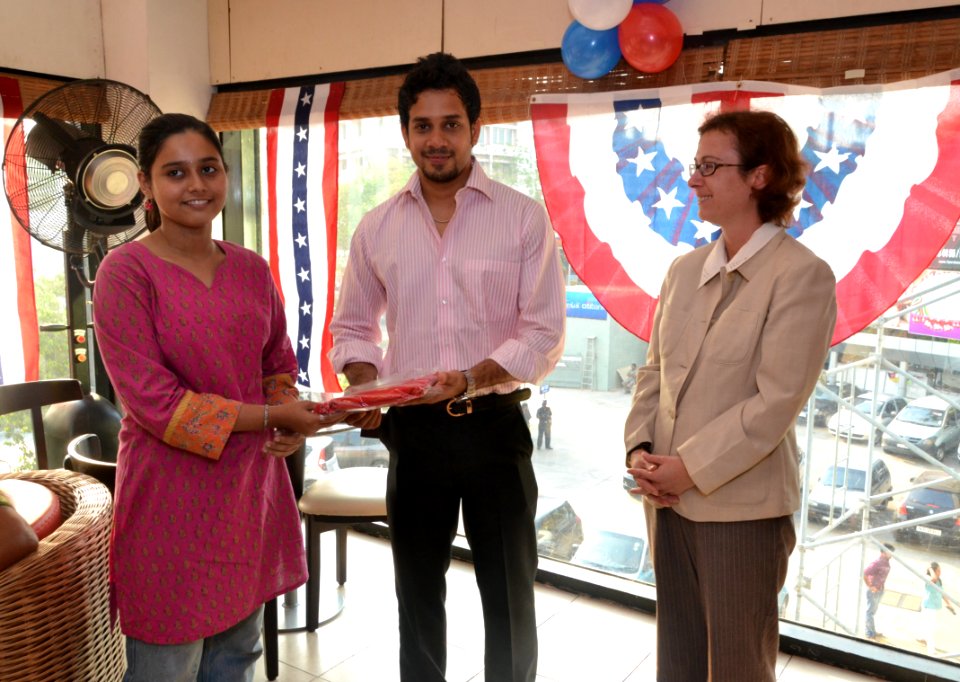 The U.S Consulate Chennai celebrated its two-year anniversary on Facebook with U.S. Consul General Jennifer McIntyre, actors Bharath Srinivasan and Jeyam Ravi22