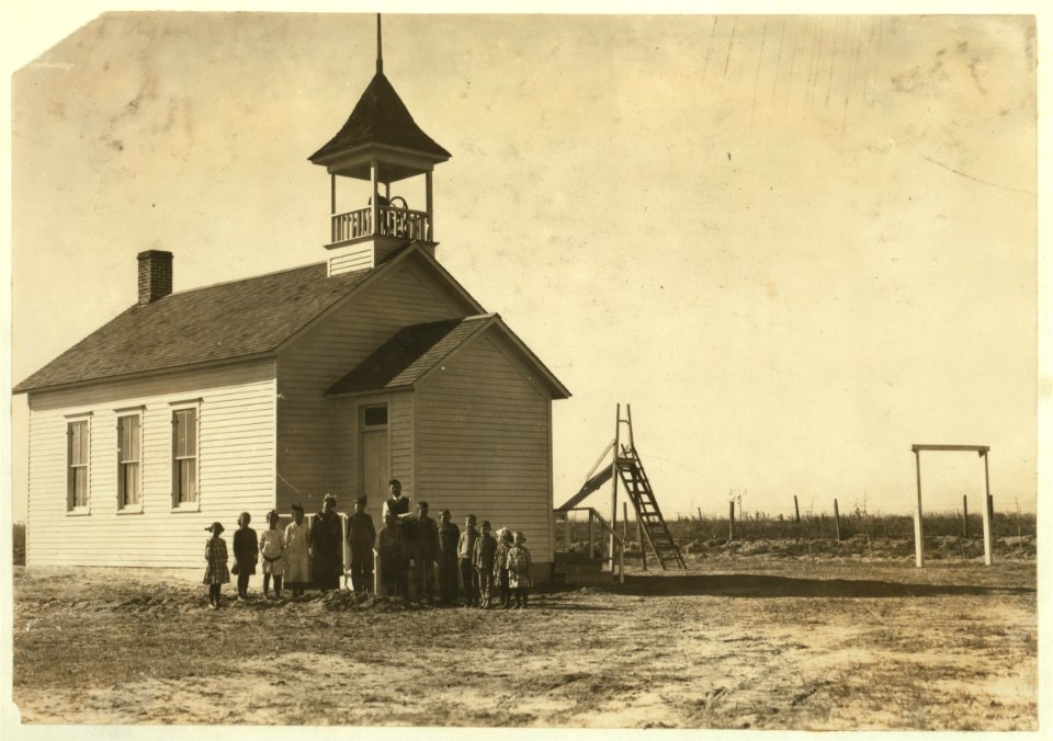 The Twombley School, Brush, Colo., with 13 pupils present out of a possible 25, on Oct. 27, seven weeks after school opened, and a few of the beet workers families have already finished and LOC cph.3b33226