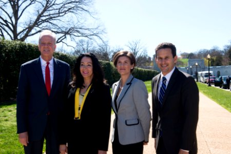 The U.S. Senate subcommittee on Military Construction, Veterans Affairs, and Related Agencies conducted a field hearing at Arlington National Cemetery (33580332012)