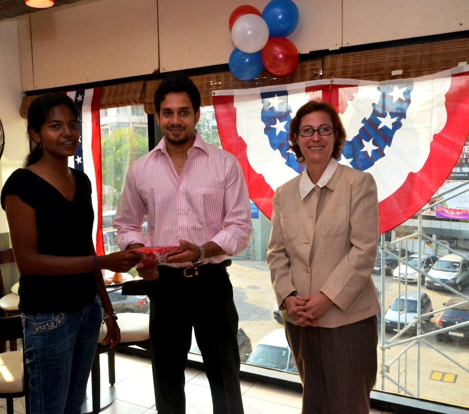 The U.S Consulate Chennai celebrated its two-year anniversary on Facebook with U.S. Consul General Jennifer McIntyre, actors Bharath Srinivasan and Jeyam Ravi21