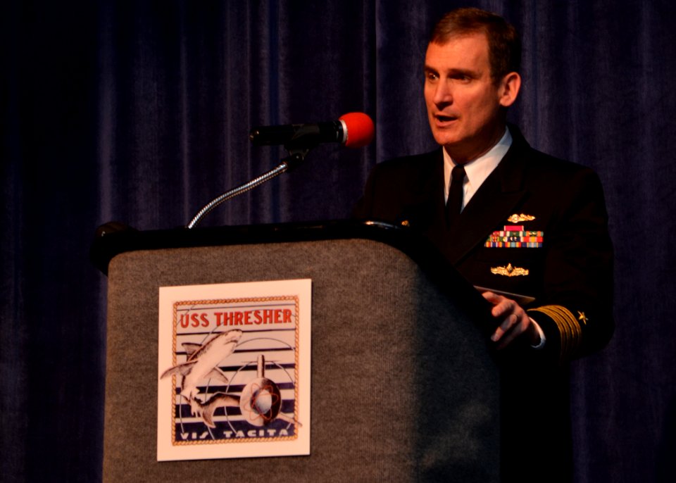 The U.S. Navy submarine USS Thresher is remembered. (8630725501)